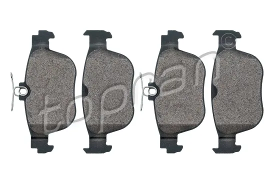 Bremsbelagsatz, Scheibenbremse Hinterachse TOPRAN 120 276 Bild Bremsbelagsatz, Scheibenbremse Hinterachse TOPRAN 120 276