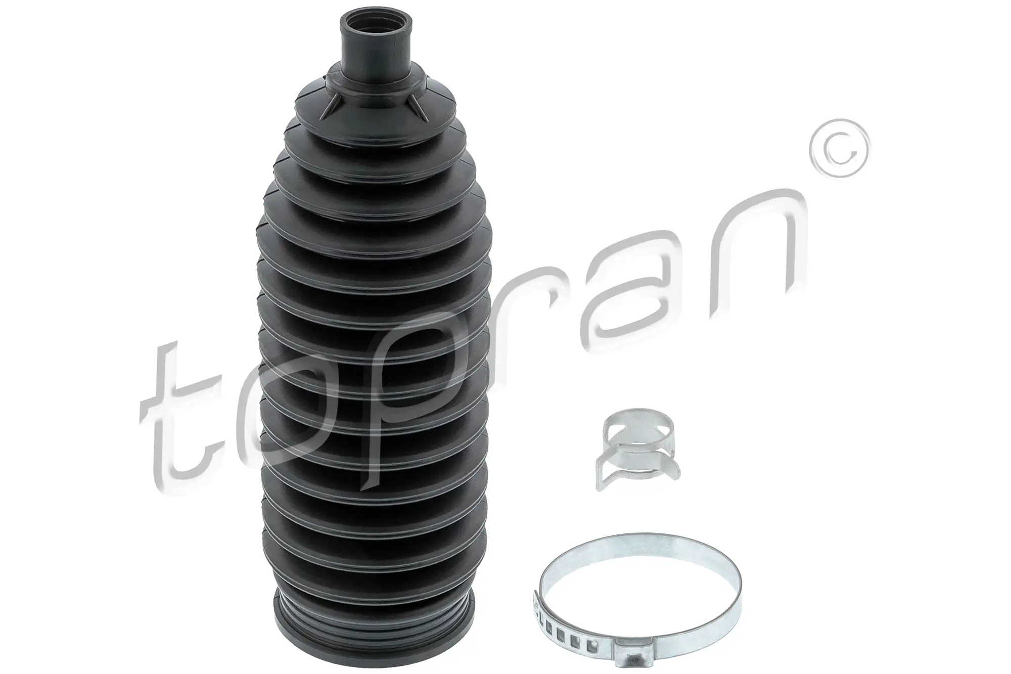 Faltenbalgsatz, Lenkung Vorderachse links Vorderachse rechts TOPRAN 119 831