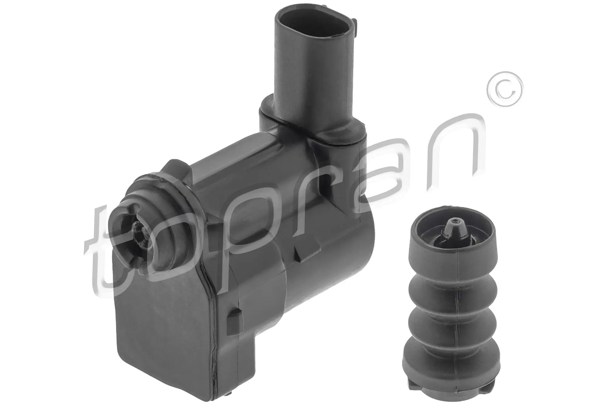 Stellelement, Zentralverriegelung Stoßfänger TOPRAN 411 163