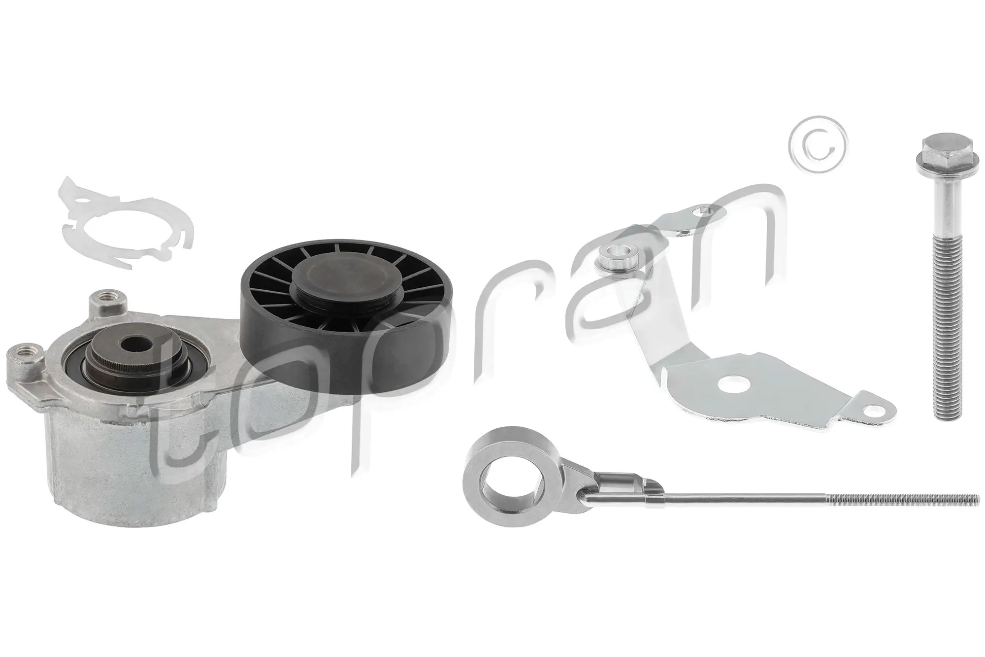 Riemenspanner, Keilrippenriemen TOPRAN 400 138