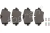 Bremsbelagsatz, Scheibenbremse Vorderachse TOPRAN 503 574