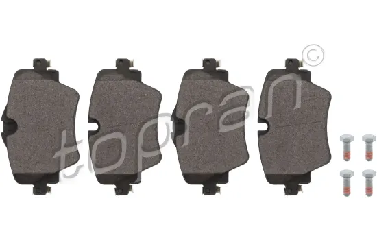Bremsbelagsatz, Scheibenbremse Vorderachse TOPRAN 503 574 Bild Bremsbelagsatz, Scheibenbremse Vorderachse TOPRAN 503 574