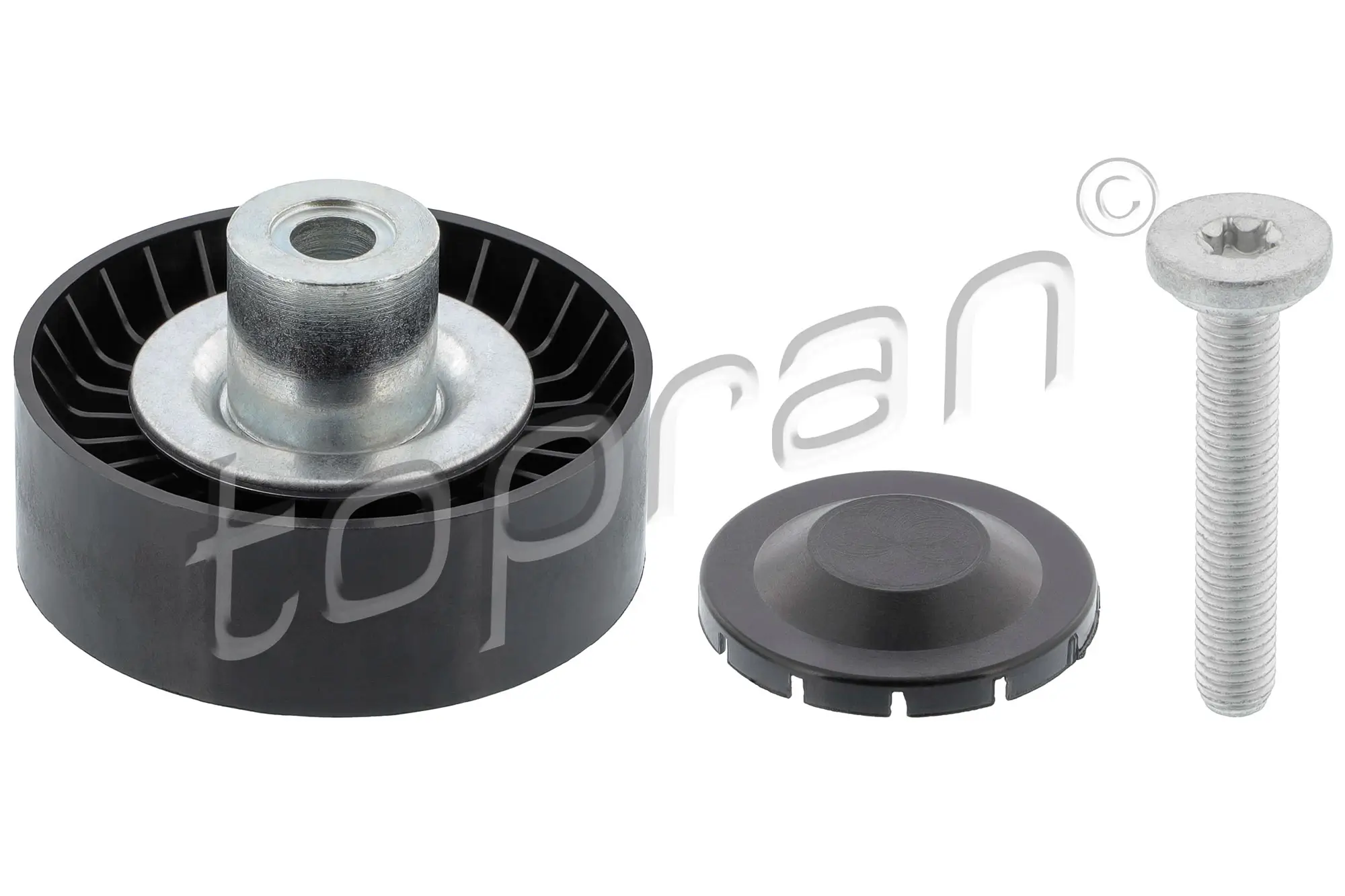 Umlenk-/Führungsrolle, Keilrippenriemen TOPRAN 114 106