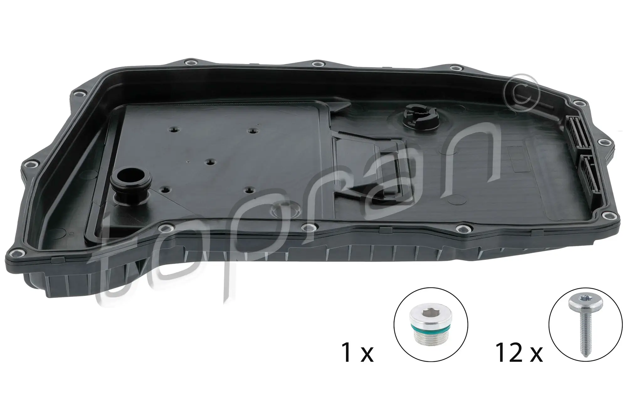 Ölwanne, Automatikgetriebe TOPRAN 118 636