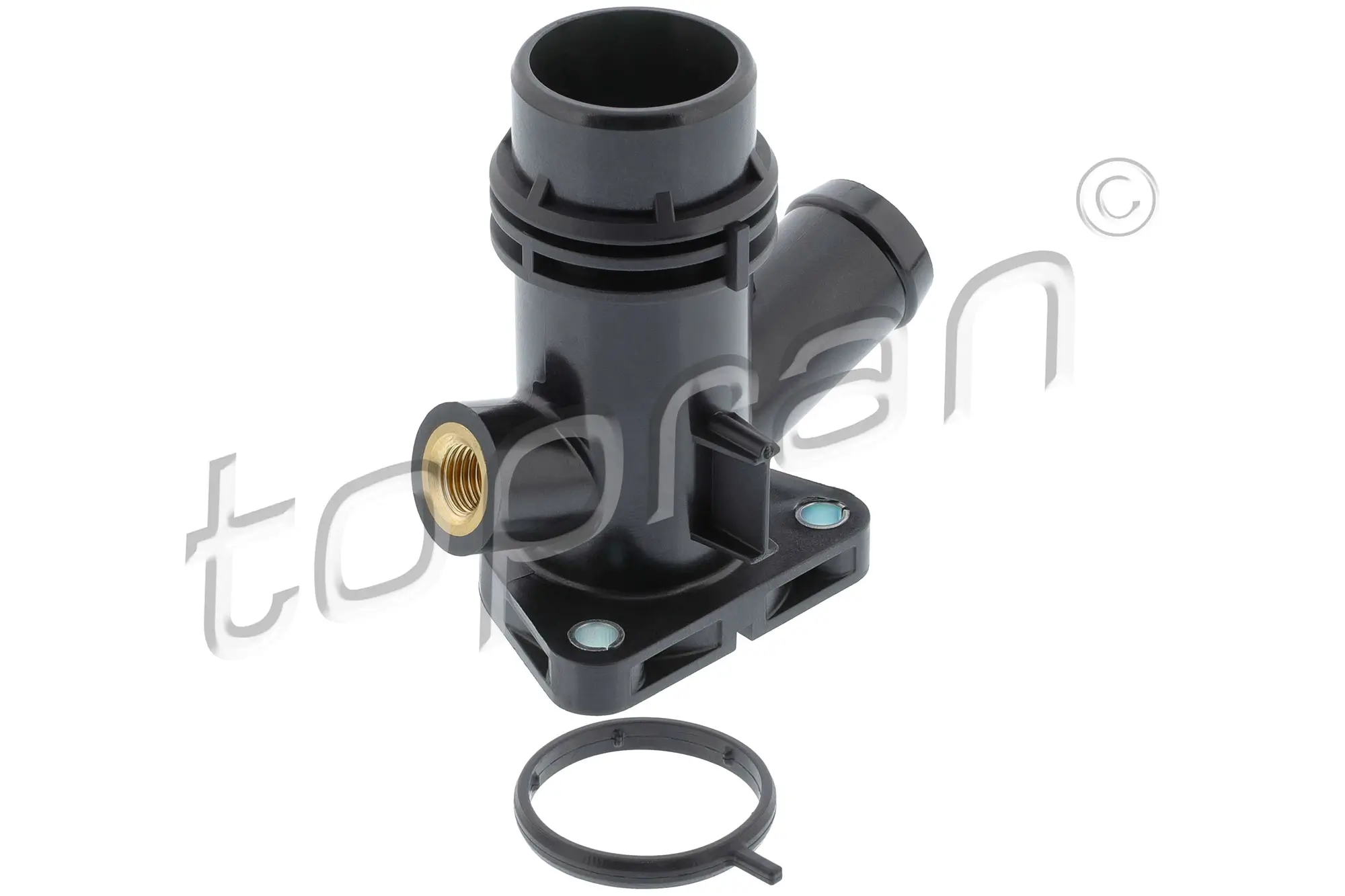 Kühlmittelflansch Motorblock TOPRAN 504 603