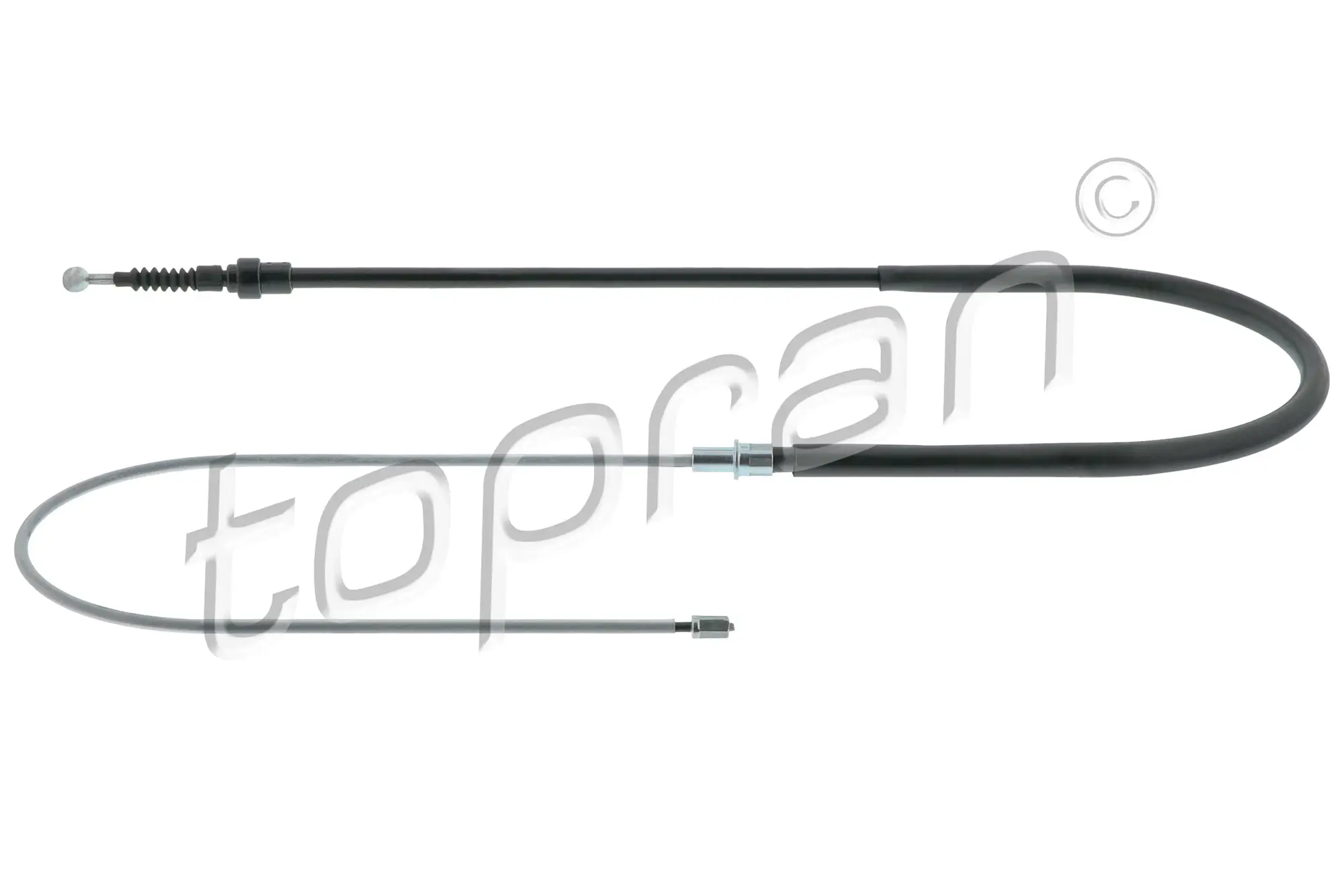 Seilzug, Feststellbremse hinten links hinten rechts TOPRAN 111 210