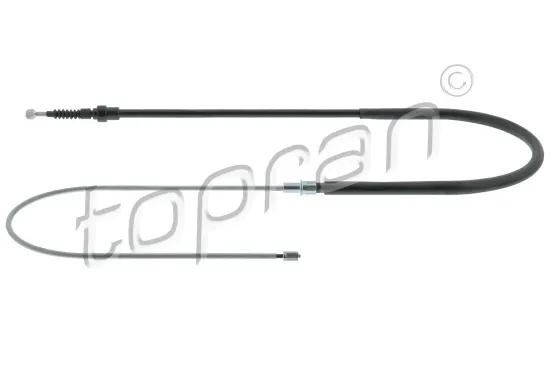 Seilzug, Feststellbremse hinten links hinten rechts TOPRAN 111 210 Bild Seilzug, Feststellbremse hinten links hinten rechts TOPRAN 111 210