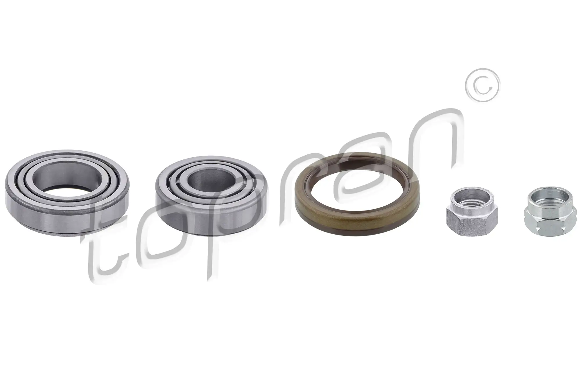 Türaußengriff hinten links außen TOPRAN 103 713