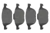 Bremsbelagsatz, Scheibenbremse Vorderachse TOPRAN 302 338