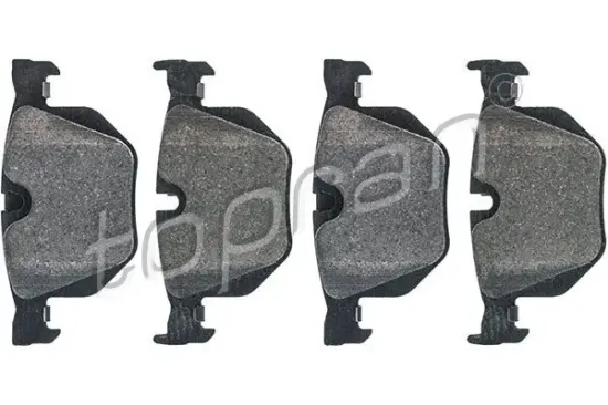 Bremsbelagsatz, Scheibenbremse Hinterachse TOPRAN 502 034 Bild Bremsbelagsatz, Scheibenbremse Hinterachse TOPRAN 502 034