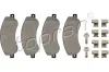 Bremsbelagsatz, Scheibenbremse Vorderachse TOPRAN 113 812