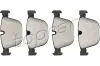 Bremsbelagsatz, Scheibenbremse Hinterachse TOPRAN 502 240