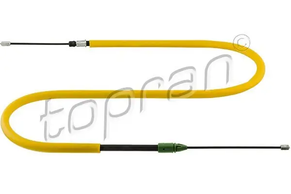 Seilzug, Feststellbremse hinten links TOPRAN 700 941