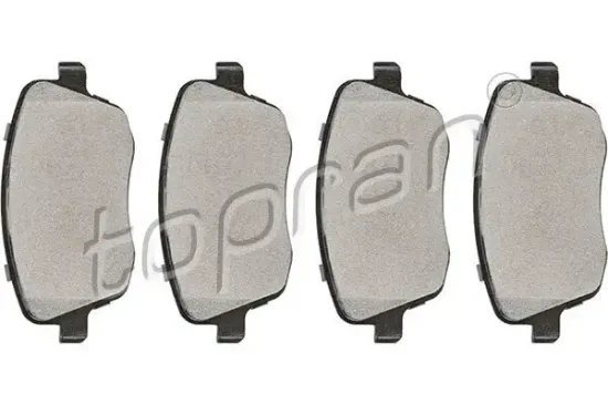 Bremsbelagsatz, Scheibenbremse Vorderachse TOPRAN 114 348 Bild Bremsbelagsatz, Scheibenbremse Vorderachse TOPRAN 114 348