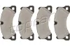 Bremsbelagsatz, Scheibenbremse Vorderachse TOPRAN 113 814