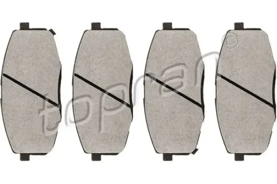 Bremsbelagsatz, Scheibenbremse Vorderachse TOPRAN 820 691 Bild Bremsbelagsatz, Scheibenbremse Vorderachse TOPRAN 820 691