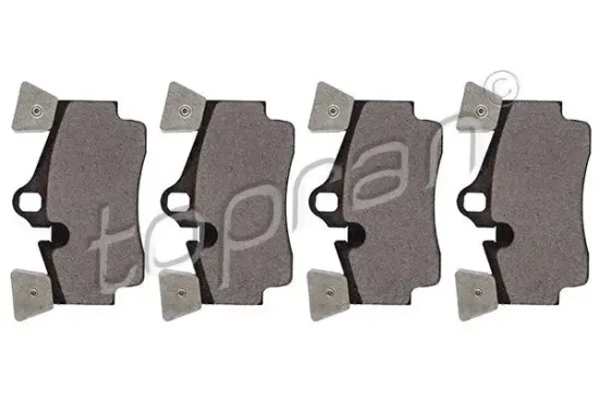 Bremsbelagsatz, Scheibenbremse Hinterachse TOPRAN 114 564 Bild Bremsbelagsatz, Scheibenbremse Hinterachse TOPRAN 114 564