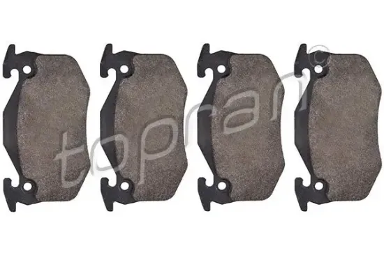 Bremsbelagsatz, Scheibenbremse Hinterachse TOPRAN 720 250 Bild Bremsbelagsatz, Scheibenbremse Hinterachse TOPRAN 720 250