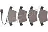 Bremsbelagsatz, Scheibenbremse Vorderachse TOPRAN 110 540