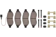 Bremsbelagsatz, Scheibenbremse Vorderachse TOPRAN 722 513