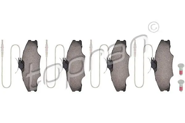 Sensor, Ansauglufttemperatur TOPRAN 723 350