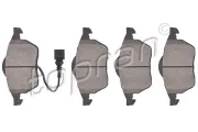 Bremsbelagsatz, Scheibenbremse Vorderachse TOPRAN 109 469
