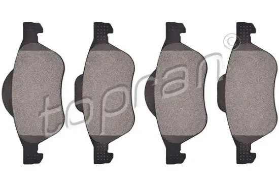 Bremsbelagsatz, Scheibenbremse Vorderachse TOPRAN 700 630 Bild Bremsbelagsatz, Scheibenbremse Vorderachse TOPRAN 700 630