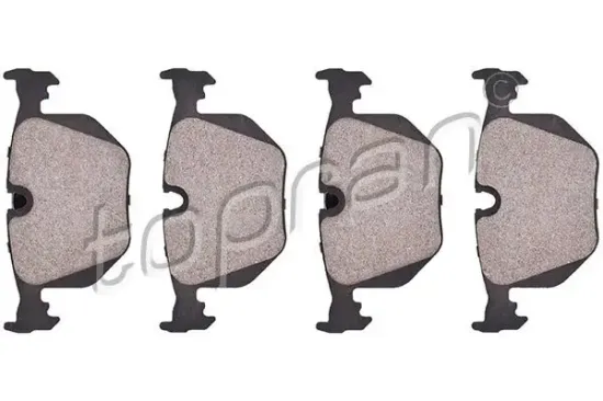 Bremsbelagsatz, Scheibenbremse Hinterachse TOPRAN 500 794 Bild Bremsbelagsatz, Scheibenbremse Hinterachse TOPRAN 500 794