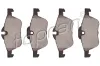 Bremsbelagsatz, Scheibenbremse Vorderachse TOPRAN 501 016