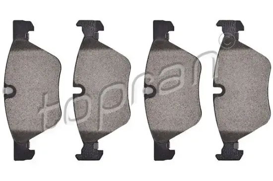 Bremsbelagsatz, Scheibenbremse Vorderachse TOPRAN 501 244 Bild Bremsbelagsatz, Scheibenbremse Vorderachse TOPRAN 501 244