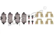 Bremsbelagsatz, Scheibenbremse Hinterachse TOPRAN 501 718
