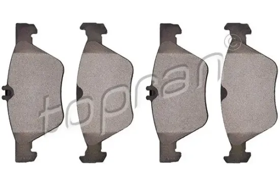 Bremsbelagsatz, Scheibenbremse Vorderachse TOPRAN 407 765 Bild Bremsbelagsatz, Scheibenbremse Vorderachse TOPRAN 407 765