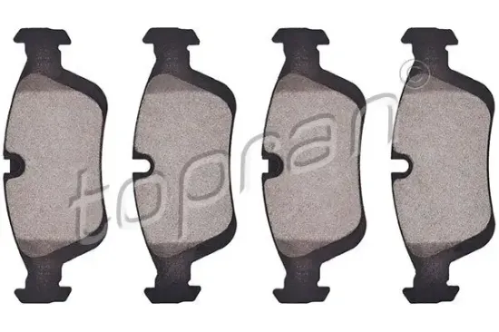 Bremsbelagsatz, Scheibenbremse Vorderachse TOPRAN 500 378 Bild Bremsbelagsatz, Scheibenbremse Vorderachse TOPRAN 500 378