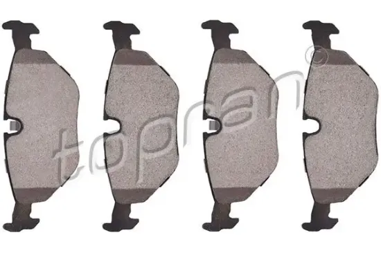 Bremsbelagsatz, Scheibenbremse Hinterachse TOPRAN 500 380 Bild Bremsbelagsatz, Scheibenbremse Hinterachse TOPRAN 500 380