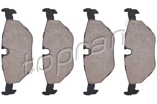 Bremsbelagsatz, Scheibenbremse Hinterachse TOPRAN 500 382 Bild Bremsbelagsatz, Scheibenbremse Hinterachse TOPRAN 500 382