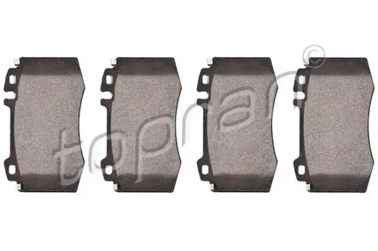 Bremsbelagsatz, Scheibenbremse Vorderachse TOPRAN 401 433 Bild Bremsbelagsatz, Scheibenbremse Vorderachse TOPRAN 401 433