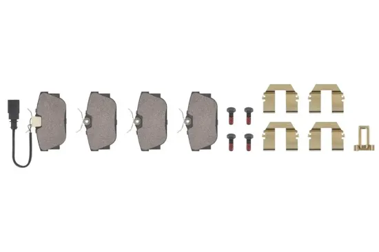 Bremsbelagsatz, Scheibenbremse Hinterachse TOPRAN 109 472 Bild Bremsbelagsatz, Scheibenbremse Hinterachse TOPRAN 109 472