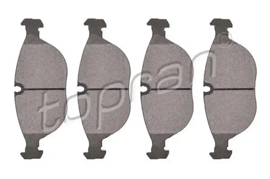 Bremsbelagsatz, Scheibenbremse Vorderachse TOPRAN 110 538 Bild Bremsbelagsatz, Scheibenbremse Vorderachse TOPRAN 110 538