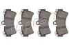 Bremsbelagsatz, Scheibenbremse Vorderachse TOPRAN 111 583