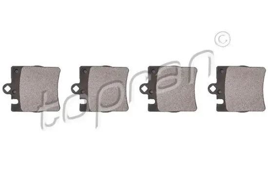 Bremsbelagsatz, Scheibenbremse Hinterachse TOPRAN 401 429 Bild Bremsbelagsatz, Scheibenbremse Hinterachse TOPRAN 401 429