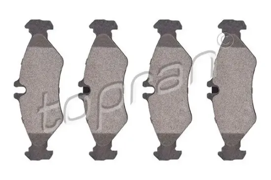 Bremsbelagsatz, Scheibenbremse Hinterachse TOPRAN 112 167 Bild Bremsbelagsatz, Scheibenbremse Hinterachse TOPRAN 112 167