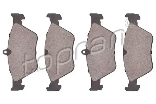 Bremsbelagsatz, Scheibenbremse Vorderachse TOPRAN 202 462 Bild Bremsbelagsatz, Scheibenbremse Vorderachse TOPRAN 202 462