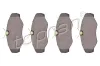 Bremsbelagsatz, Scheibenbremse Vorderachse TOPRAN 207 089