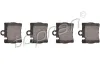 Bremsbelagsatz, Scheibenbremse Hinterachse TOPRAN 401 426