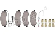 Bremsbelagsatz, Scheibenbremse Vorderachse TOPRAN 303 968