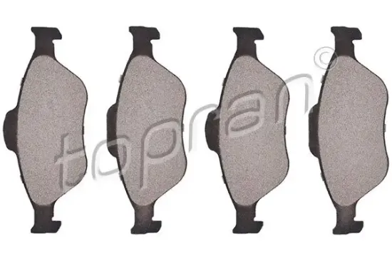 Bremsbelagsatz, Scheibenbremse Vorderachse TOPRAN 301 889 Bild Bremsbelagsatz, Scheibenbremse Vorderachse TOPRAN 301 889