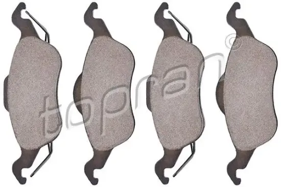 Bremsbelagsatz, Scheibenbremse Vorderachse TOPRAN 301 423 Bild Bremsbelagsatz, Scheibenbremse Vorderachse TOPRAN 301 423