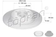 Bremsscheibe TOPRAN 722 485