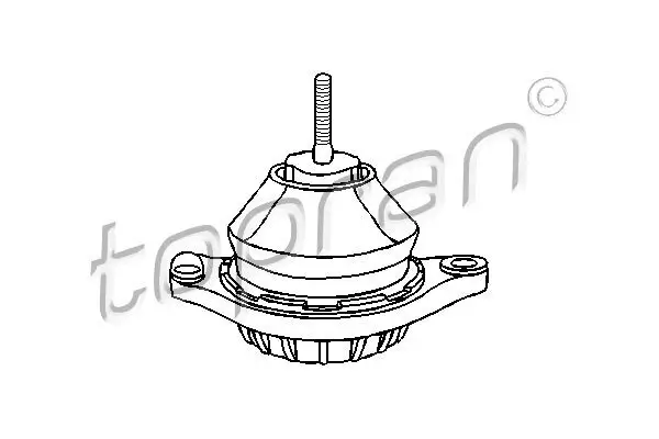 Lagerung, Motor TOPRAN 104 399