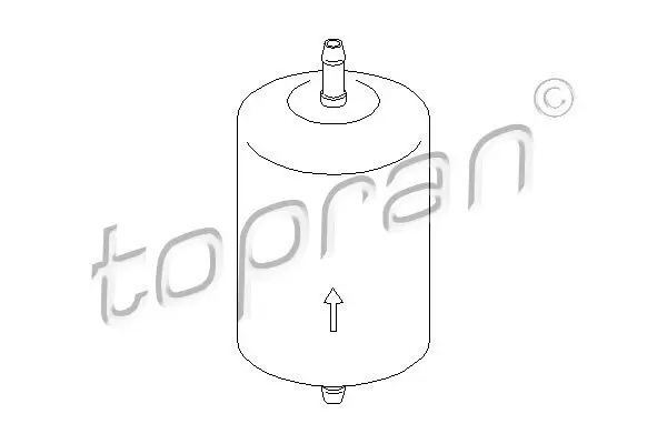 Kraftstofffilter TOPRAN 401 032